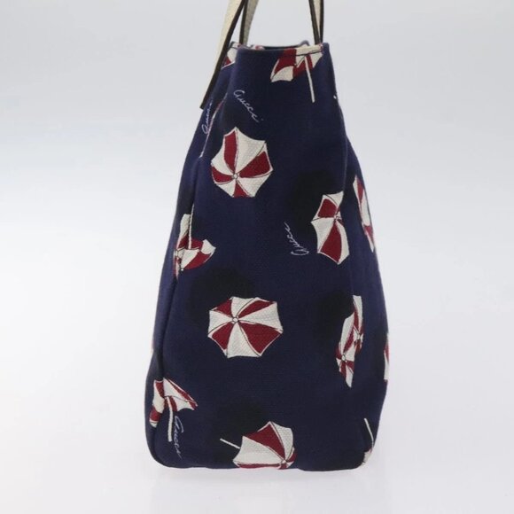 GUCCI Hand Bag Canvas Purple 284721 Auth - Picture 5 of 15